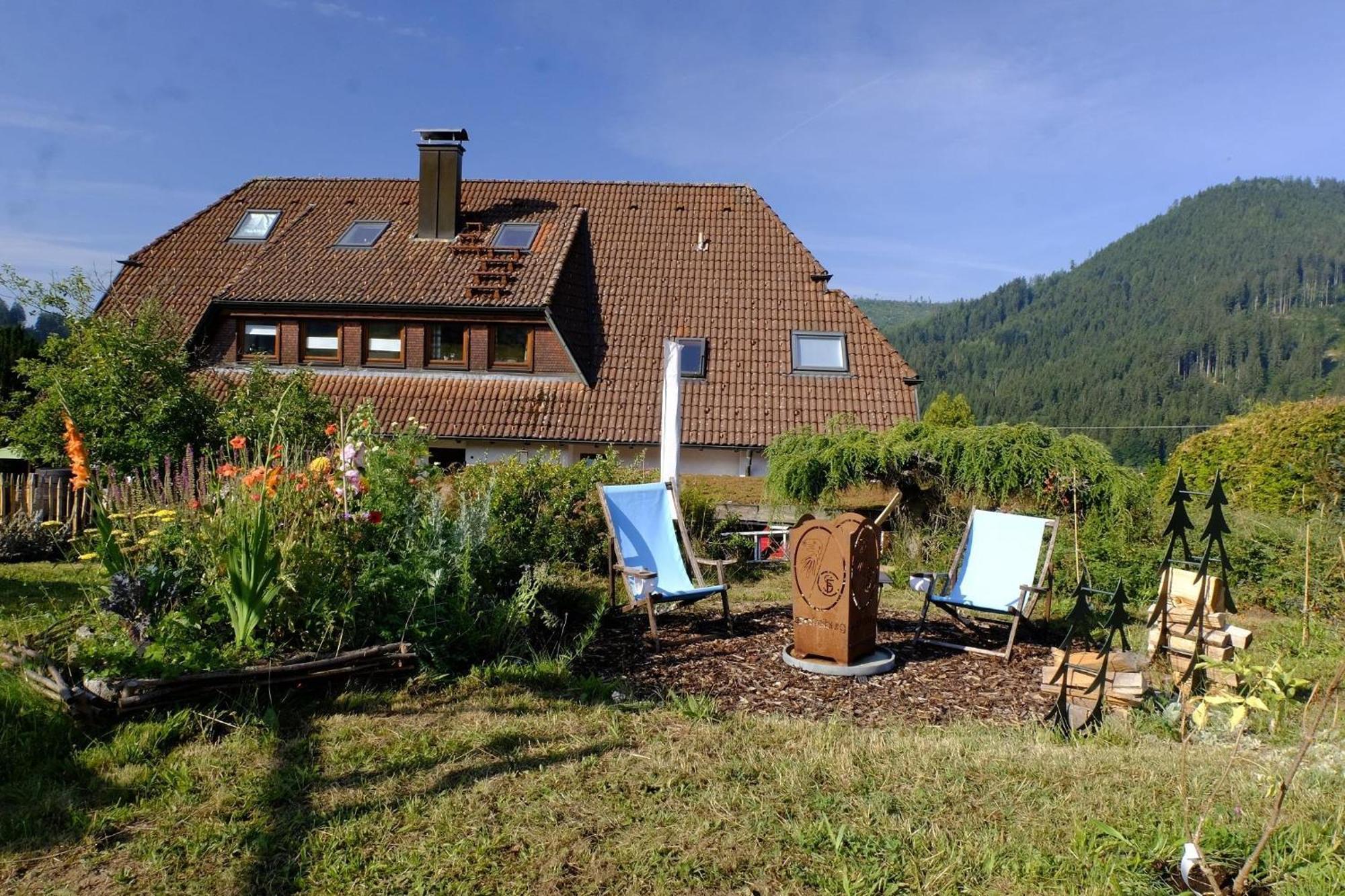 Schwarzwild - Ferienwohnung Und Ferienzimmer Baiersbronn Exterior foto